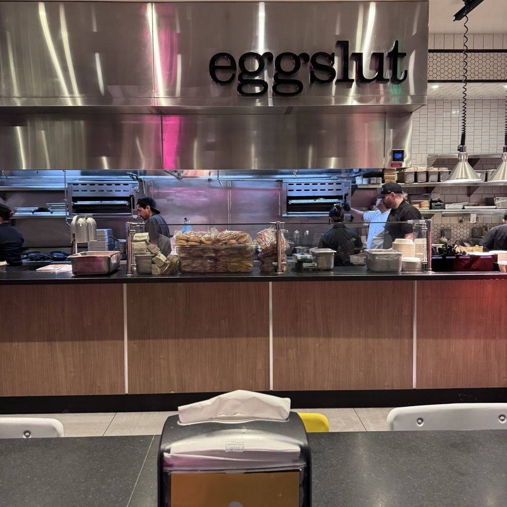 Eggslut - Kitchen and some seating area - Breakfast & Brunch Near Me - Las Vegas, Nevada Eggslut - Kitchen and some seating area - Breakfast & Brunch Near Me - Las Vegas, Nevada