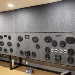 Indy Str8up Customs - Part of our new sound board at the new shop