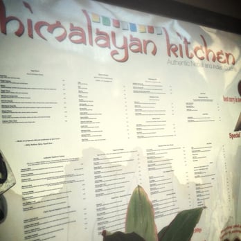 Himalayan Kitchen - The menu at the wall on the way to the restaurant - Indian Near Me - Honolulu, Hawaii Himalayan Kitchen - The menu at the wall on the way to the restaurant - Indian Near Me - Honolulu, Hawaii