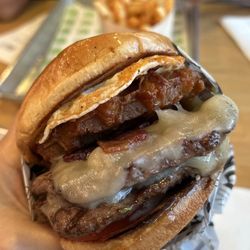 Calikid Burgers N Shakes - Double patty Hangover Helper