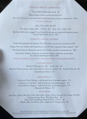 Menu photo 2 Flying Melon Café Ocracoke, NC Menu photo 2 Flying Melon Café Ocracoke, NC