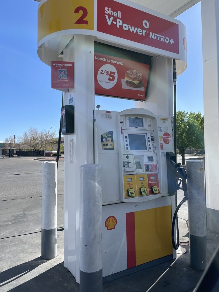 SHELL GAS STATION Updated September 2024 300 Lomas Blvd NE
