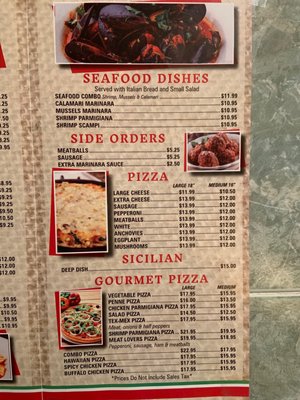 Menu photo 2 Pasquale Pizzeria & Restaurant Suffern, NY Menu photo 2 Pasquale Pizzeria & Restaurant Suffern, NY