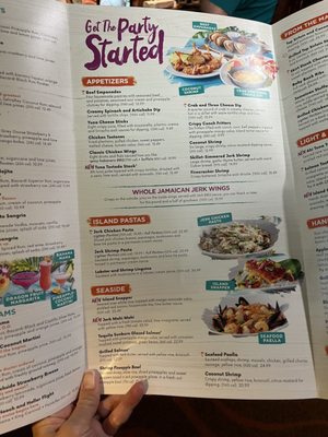 Menu photo 5 Bahama Breeze Kissimmee, FL