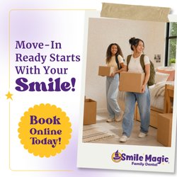 Smile Magic - College is almost here! Start the semester with one less thing to worry about by scheduling your dental visit before move-in.