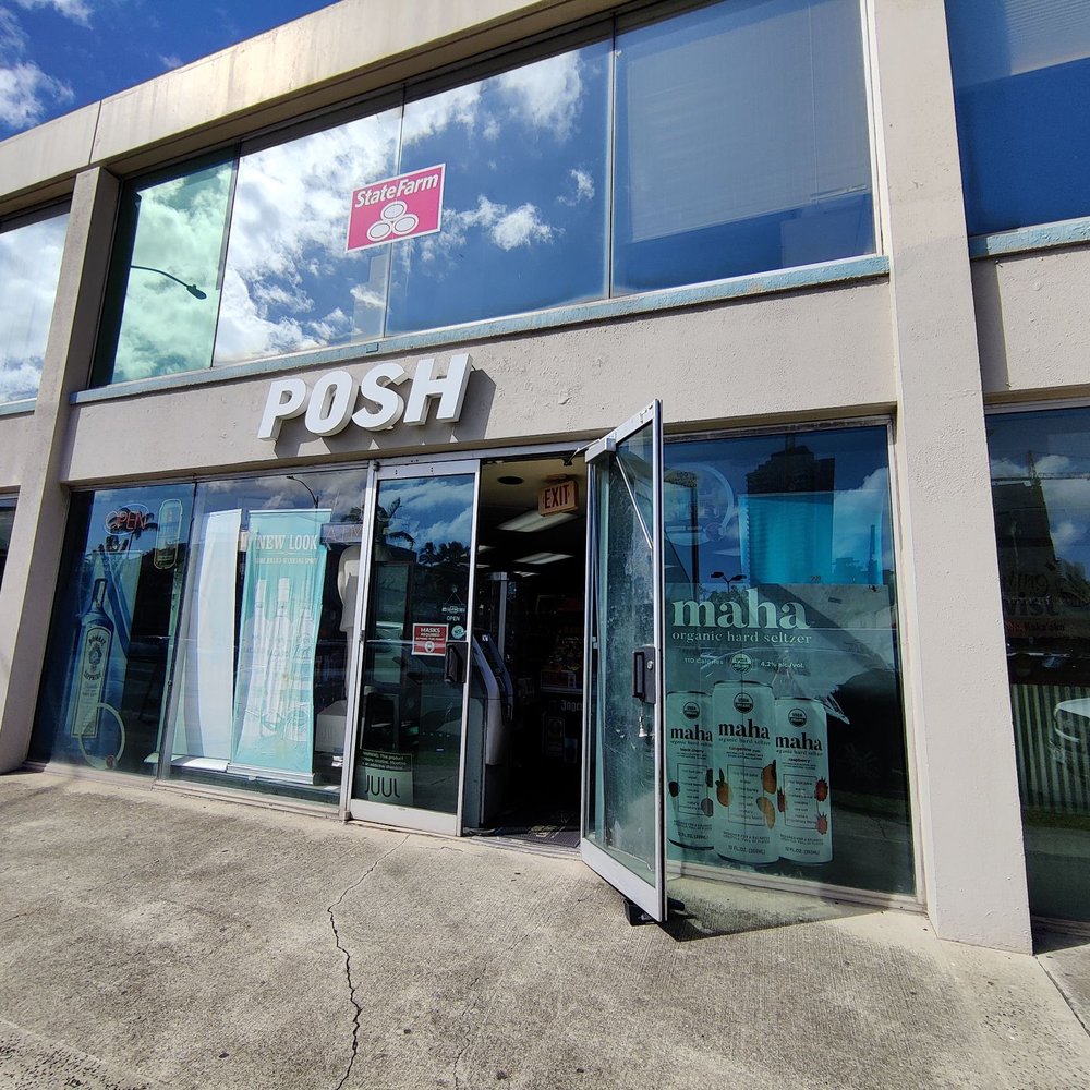 POSH - Store front - Beer, Wine & Spirits Near Me - Honolulu, Hawaii POSH - Store front - Beer, Wine & Spirits Near Me - Honolulu, Hawaii