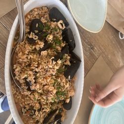 Osteria La Caletta - Risotto fruiti di mare for 3 people