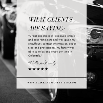 Black and Silver Rides - Limos Near Me