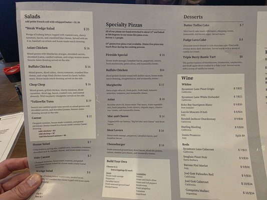 Menu photo 4 Fireside Rosemount, MN
