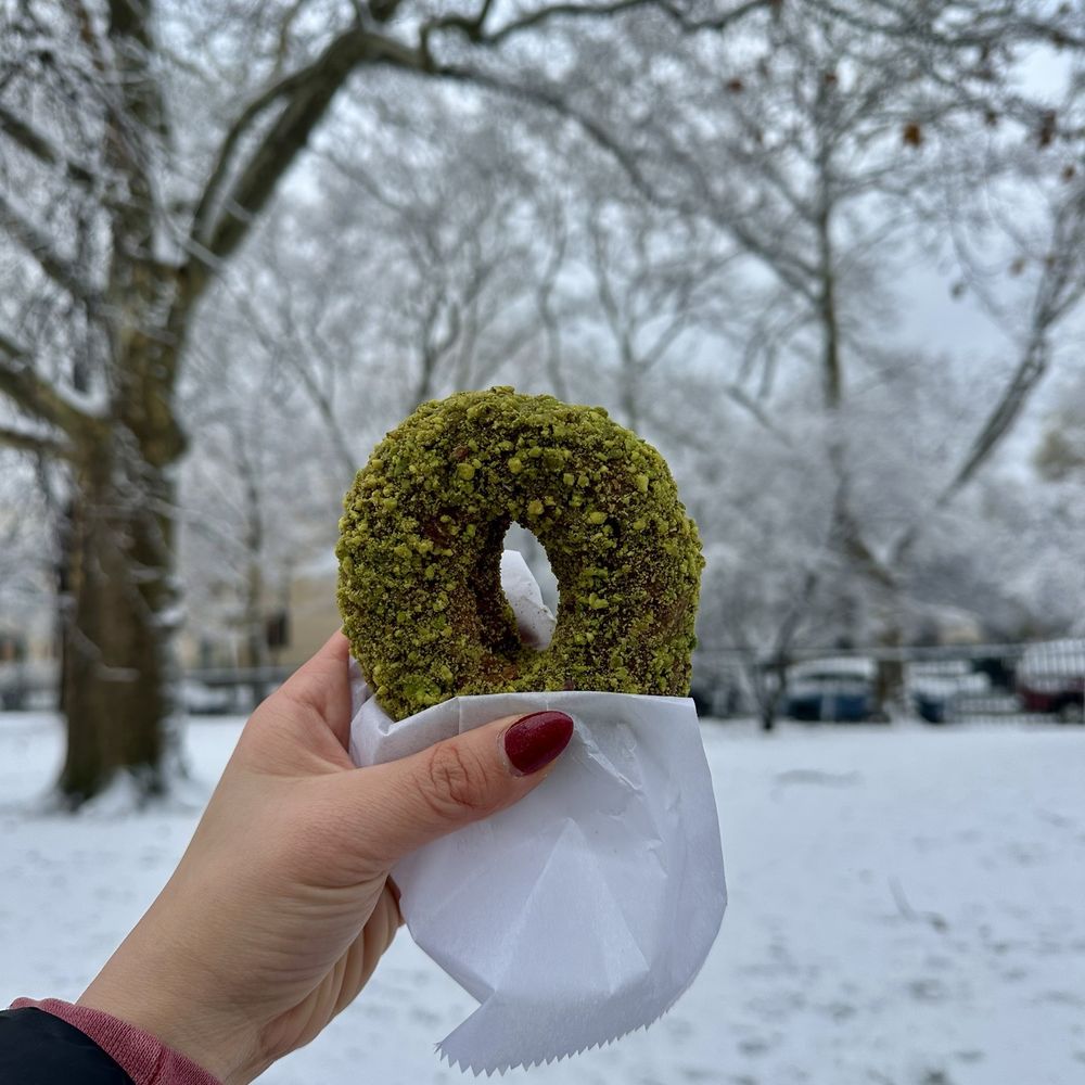 Moe's Doughs Donut Shop - Pistachio Cake Donut - Donuts Near Me - Brooklyn, New York