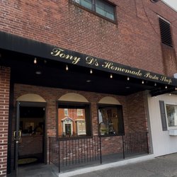 Outside of Tony D's Pasta Shop