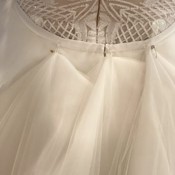 Simply Maria - Example of the bustle being put in-she did a few which was nice because I had a long train - Sewing & Alterations Near Me - Murrieta, California Simply Maria - Example of the bustle being put in-she did a few which was nice because I had a long train - Sewing & Alterations Near Me - Murrieta, California