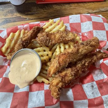 Atomic Cowboy - Broadway - Chicken tenders and fries - Cocktail Bars Near Me - Denver, Colorado Atomic Cowboy - Broadway - Chicken tenders and fries - Cocktail Bars Near Me - Denver, Colorado