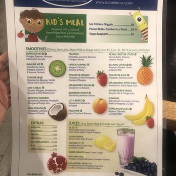 Sunshine's - Everything is so well seasoned here! - Juice Bars & Smoothies Near Me - Houston, Texas Sunshine's - Everything is so well seasoned here! - Juice Bars & Smoothies Near Me - Houston, Texas