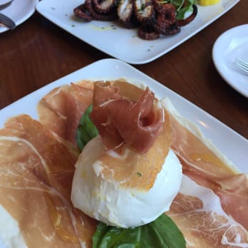 Spacca Napoli - Prosciutto e Rucola with octopus hiding in the background! - Pizza Near Me - Chicago, Illinois Spacca Napoli - Prosciutto e Rucola with octopus hiding in the background! - Pizza Near Me - Chicago, Illinois