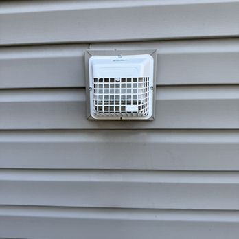 Spring Air MG - Outdoor dryer exhaust vent BirdGuard installed. - Air Duct Cleaning Near Me Spring Air MG - Outdoor dryer exhaust vent BirdGuard installed. - Air Duct Cleaning Near Me