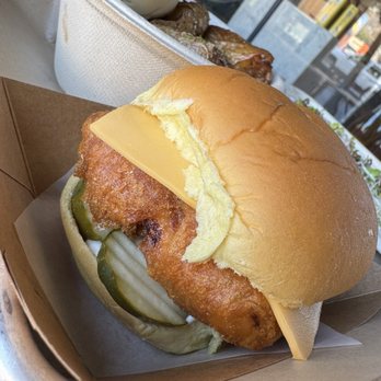 Little Fish - Echo Park - Little fish's fried fish sandwich - Fish & Chips Near Me - Los Angeles, California Little Fish - Echo Park - Little fish's fried fish sandwich - Fish & Chips Near Me - Los Angeles, California