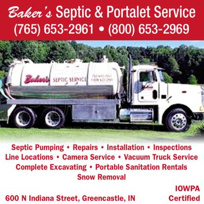 Baker's Septic Service