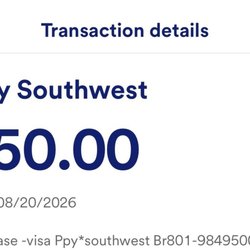 Southwest Breast & Aesthetics - Proof of my consultation payment