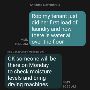 Advanced Disaster Recovery - Notifying them a second floor occurred due to their poor work and response from Project manager - Damage Restoration Near Me - New Hampton, New York Advanced Disaster Recovery - Notifying them a second floor occurred due to their poor work and response from Project manager - Damage Restoration Near Me - New Hampton, New York