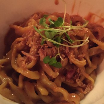 Tuome - Side of noodles with the pork belly. - New American Near Me - New York, New York Tuome - Side of noodles with the pork belly. - New American Near Me - New York, New York