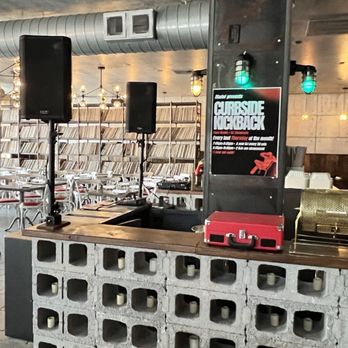 Roosterspin - DJ booth in dining room - Bars Near Me - New Brunswick, New Jersey Roosterspin - DJ booth in dining room - Bars Near Me - New Brunswick, New Jersey