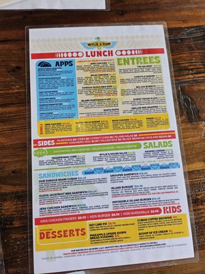 Menu photo 8 Wylie and Rum Atlanta, GA