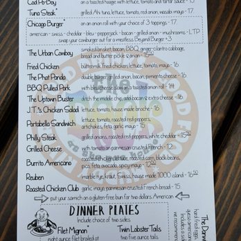 The Deck - Menú - American Near Me - Fort Wayne, Indiana