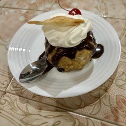 El Serrano Mexican Restaurant - fried ice cream