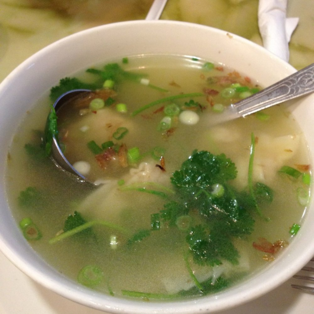 Taiwanese dumpling soup. Pretty good.