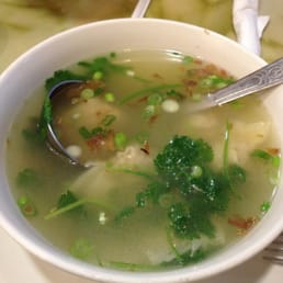 Taiwanese dumpling soup. Pretty good. Taiwanese dumpling soup. Pretty good.