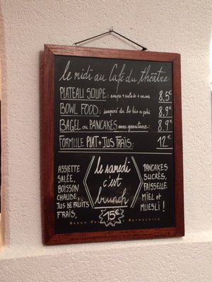 Menu photo 1 Le Café du Théâtre Lille, 59 Menu photo 1 Le Café du Théâtre Lille, 59