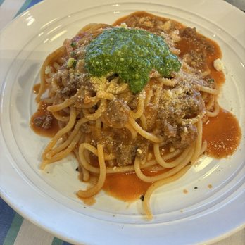Cucina Moon - Our sons bolognese with basil - Pasta Shops Near Me - Honolulu, Hawaii