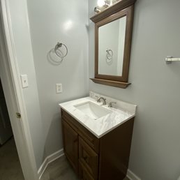 Faucets were leaking. They replaced them. Faucets were leaking. They replaced them.