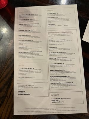 Menu photo 2 Montana Jack Big Sky, MT