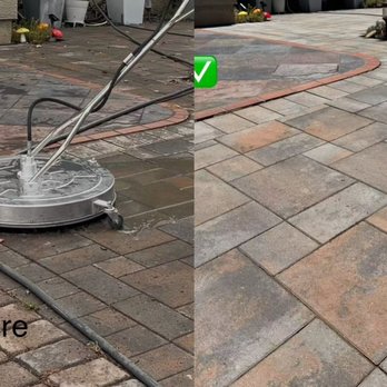 Premier Hydrotech - Front yard before and after - Pressure Washers Near Me - Cupertino, California
