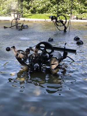 Tinguely Fountain by null