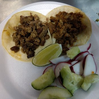 Juanita's Tacos - Carne asada on the left Pastor on the right - Mexican Near Me - Los Angeles, California Juanita's Tacos - Carne asada on the left Pastor on the right - Mexican Near Me - Los Angeles, California