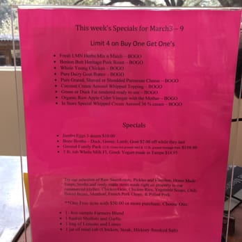 Lake Meadow Naturals - Bogo deals of the week! - Farmers Market Near Me - Ocoee, Florida