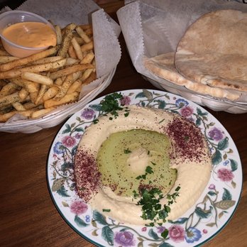 Ziatun - Zatar fries with spicy tahini, and traditional House Hummus - Middle Eastern Near Me - Beacon, New York Ziatun - Zatar fries with spicy tahini, and traditional House Hummus - Middle Eastern Near Me - Beacon, New York