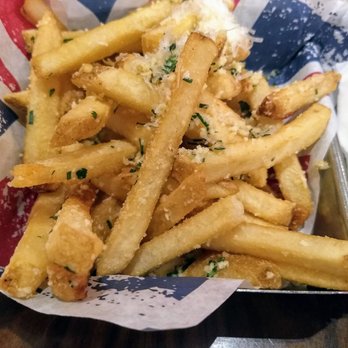 Gordon Ramsay Burger Las Vegas - Truffle Parmesan Fries ($12) - Burgers Near Me - Las Vegas, Nevada Gordon Ramsay Burger Las Vegas - Truffle Parmesan Fries ($12) - Burgers Near Me - Las Vegas, Nevada