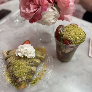 P.S. I Crepe You - Dubai Strawberries - Coffee & Tea Near Me - Riverside, California P.S. I Crepe You - Dubai Strawberries - Coffee & Tea Near Me - Riverside, California