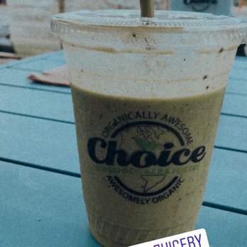 Choice Juicery - Mint Chip Smoothie - Vegan Near Me - Encinitas, California