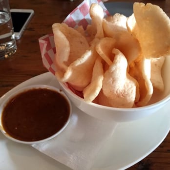 Little Sister - Krupuk with peanut sauce - $5 - Indonesian Near Me - Toronto, Ontario