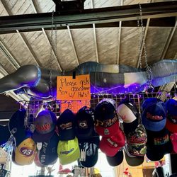 Vagabond Village - Hat display.