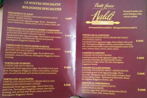 Pasta Fresca Naldi by null
