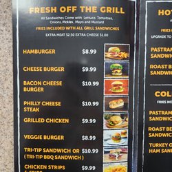 Chevron - Burson 12 Market, Burson, CA menu 10-8-2022