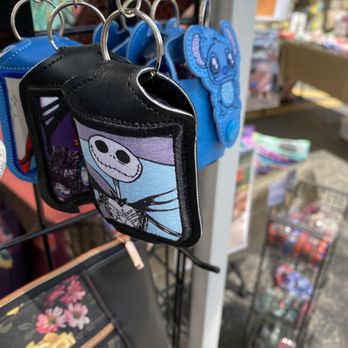 Brandon Sunday Market - a display of keychains and other items - Flea Markets Near Me - Brandon, Florida