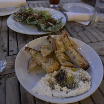 Piattello Italian Kitchen - Ricotta and bread, little gem salad - Pizza Near Me - Fort Worth, Texas