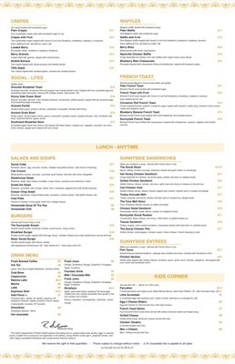 Menu photo 2 Sunnyside Social Lisle, IL